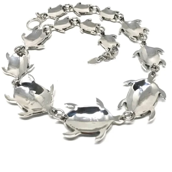 Taxco Sterling Silver Necklace - Picture 3 of 4